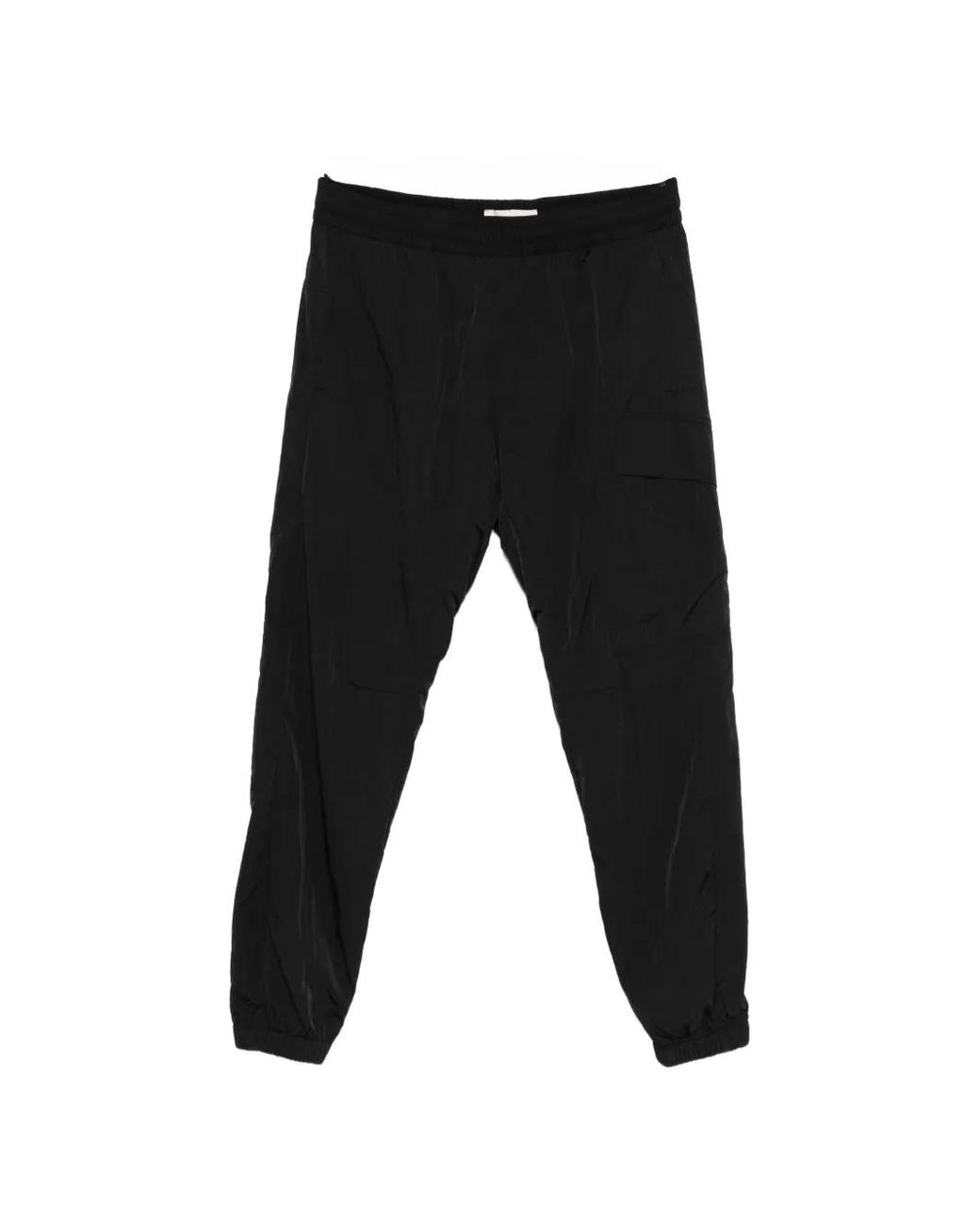 CIARAN Black Elasticated Trousers for men