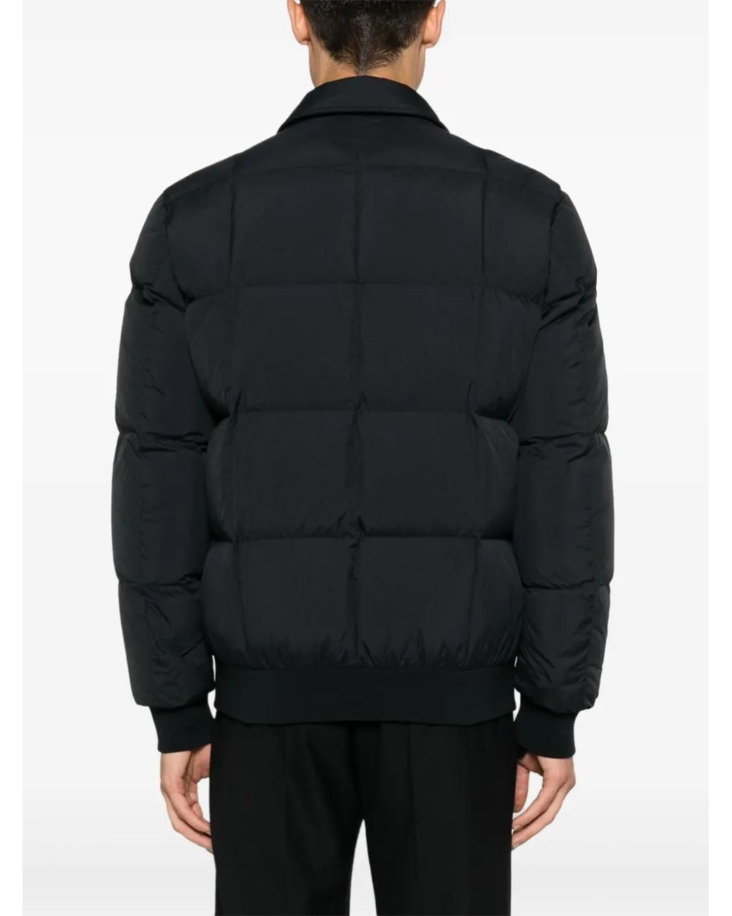 Herno Jack Met Logoplakkaat in het Black voor heren