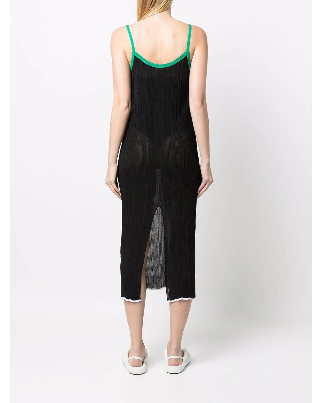 DIESEL Black M-Gendale Ribbed-Knit Dress