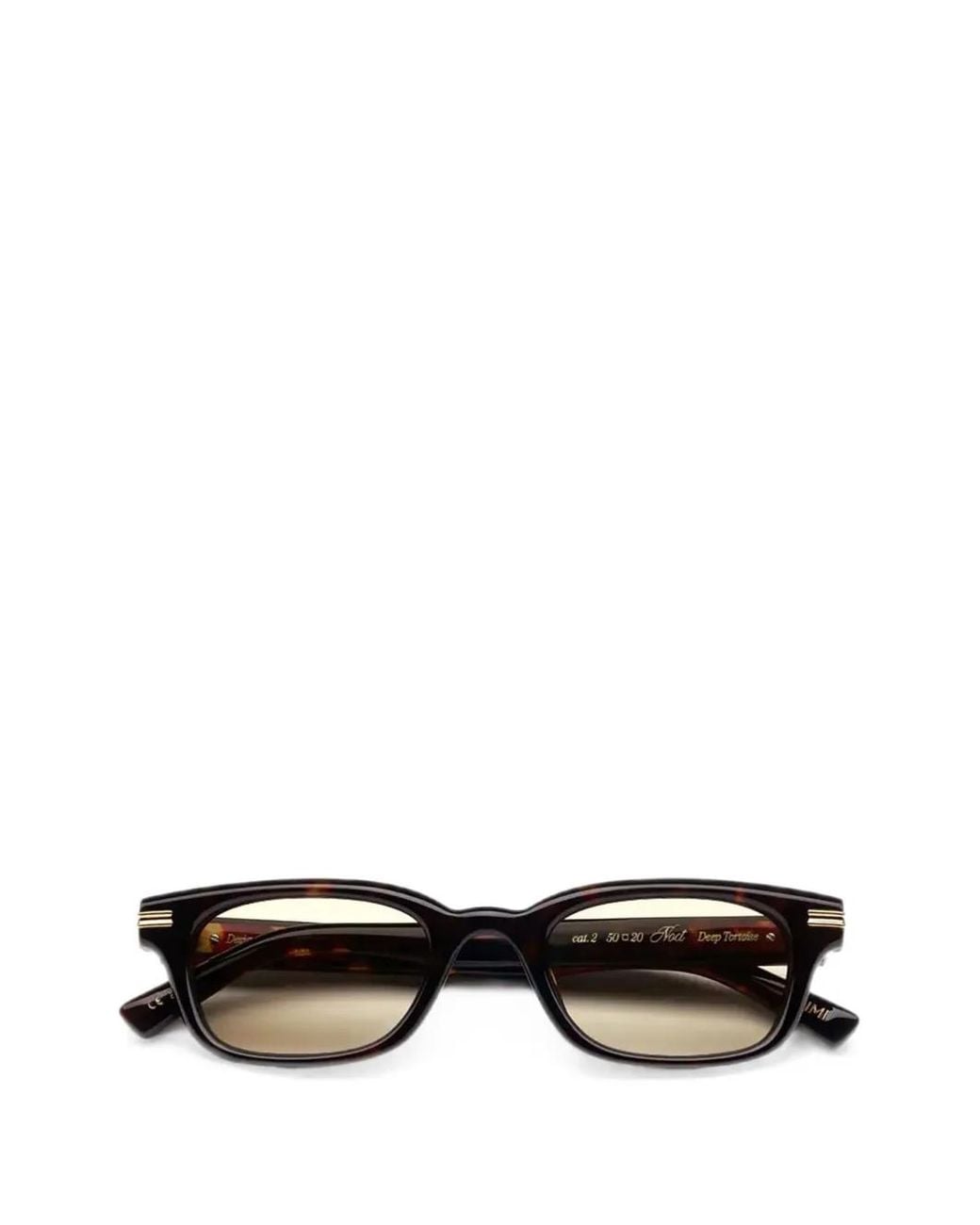 Chimi Black Noct Rectangle-Frame Sunglasses