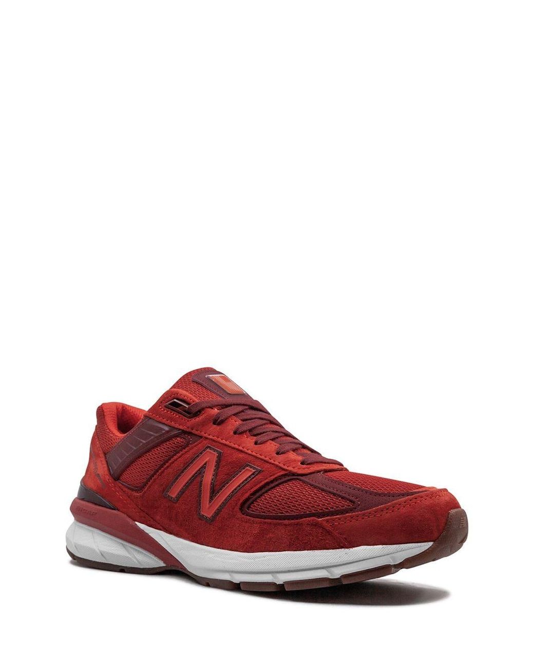 new balance 990 red and black