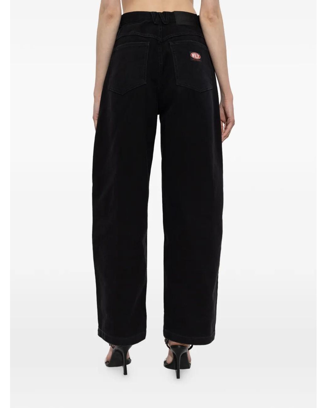 Willy Chavarria Black Label Denim Trousers