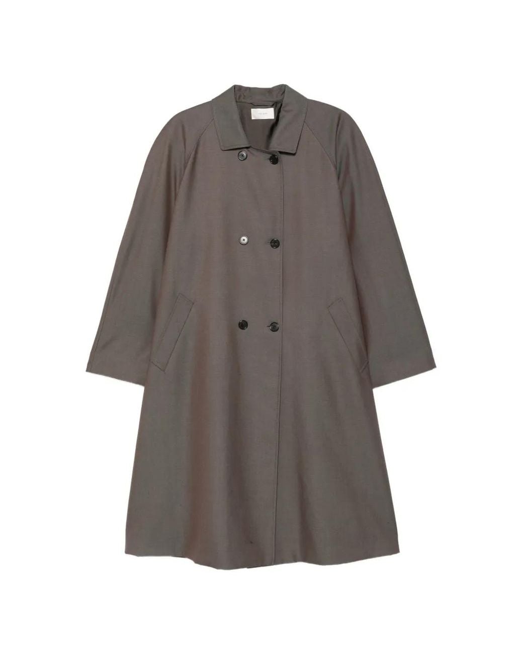 The Row Gray Emma Coat
