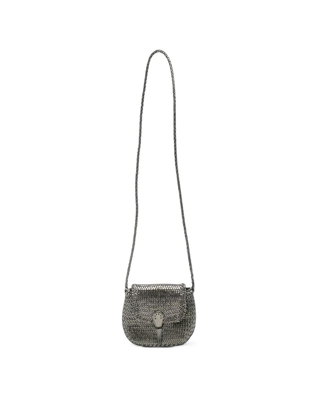Borsa A Tracolla City Mini di Dragon Diffusion in White