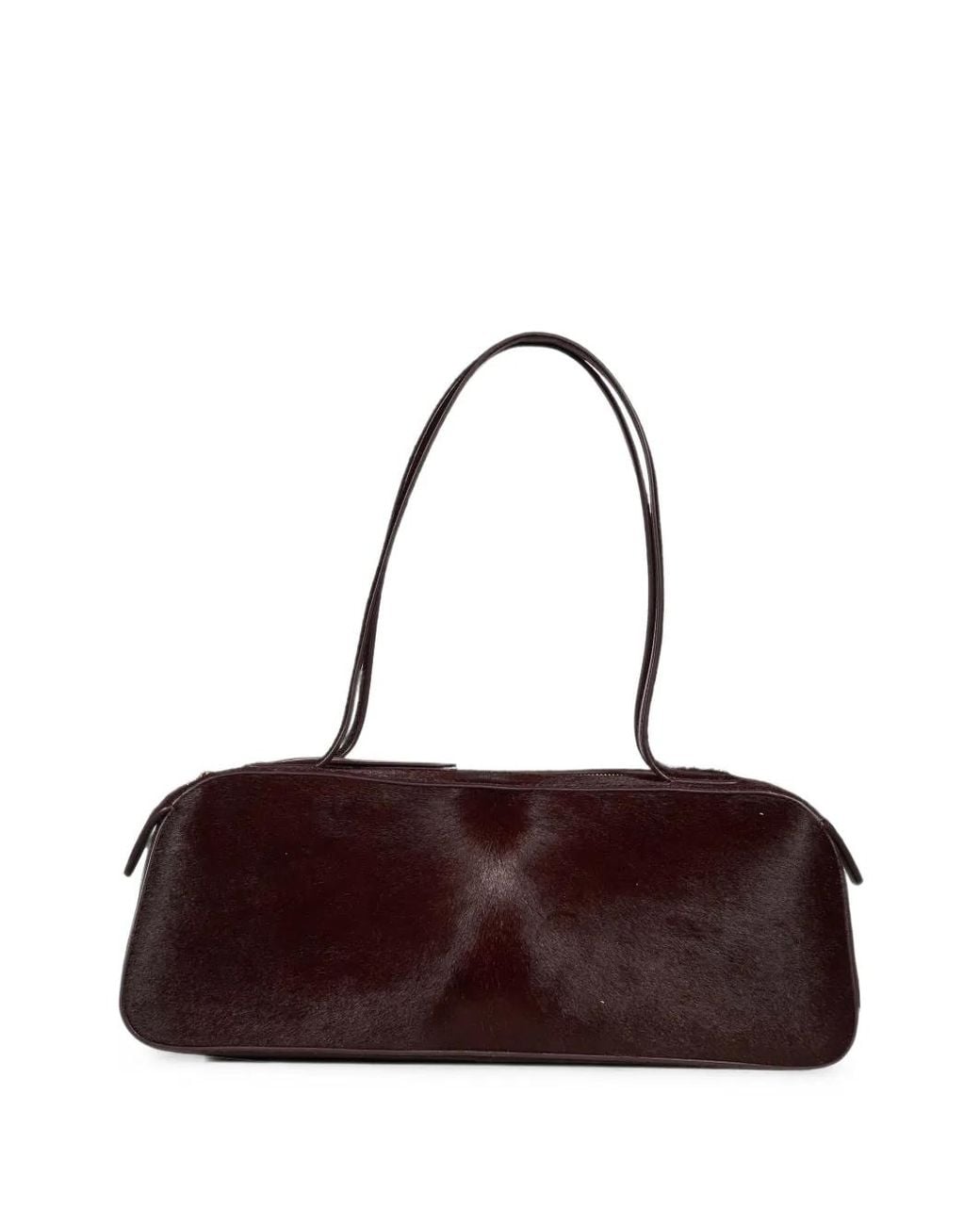Khaite Purple Calf-Hair Shoulder Bag