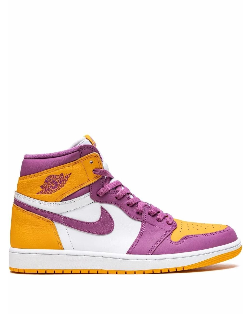 Nike Pink Air 1 High Og "Brotherhood" Sneakers for men