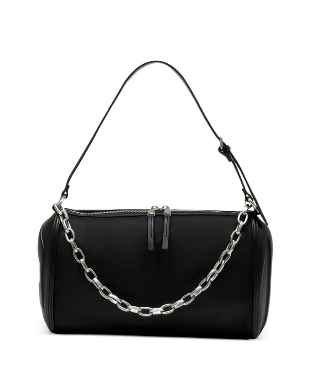 DIESEL Black Load-D Chain Shoulder Bag