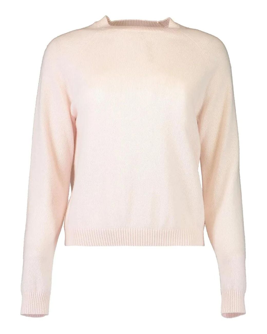 Minnie Rose Natural Crew-Neck Sweater