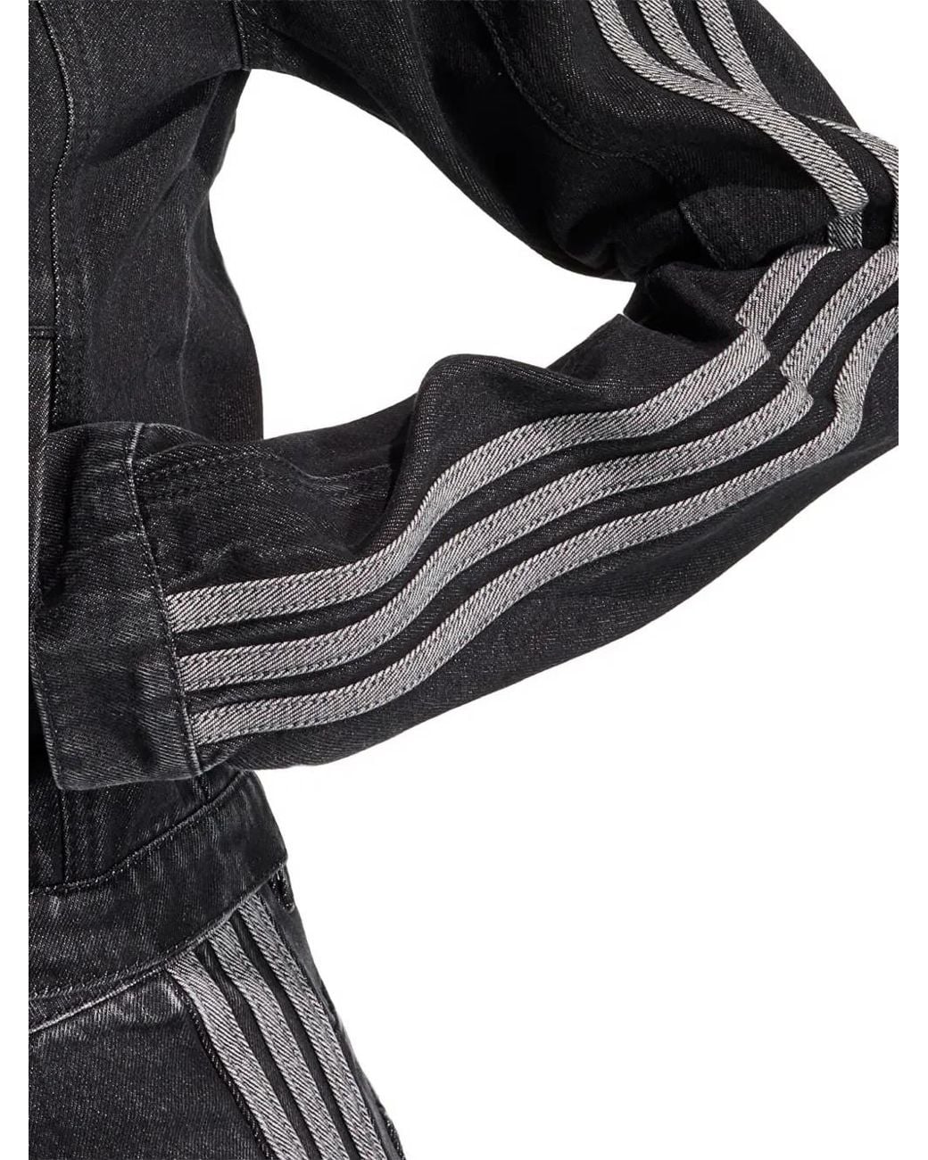 Adidas Black Sst 2.0 Denim Jacket