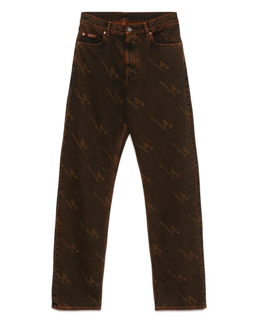 Martine Rose Brown Relaxed Fit Jean for men