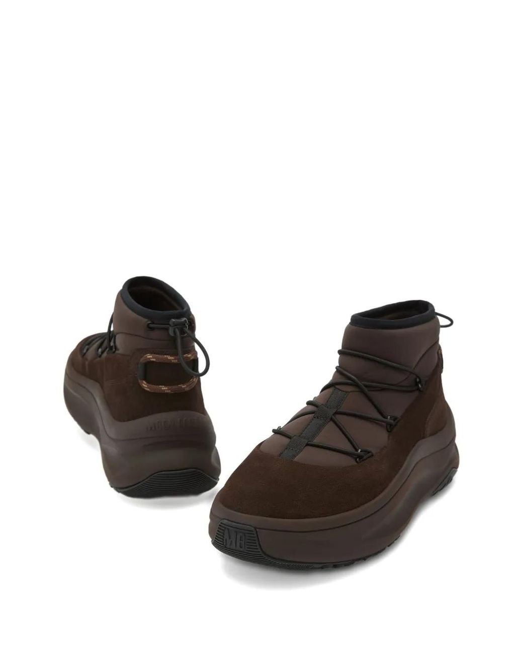 Moon Boot Brown Slip On Sneakers for men