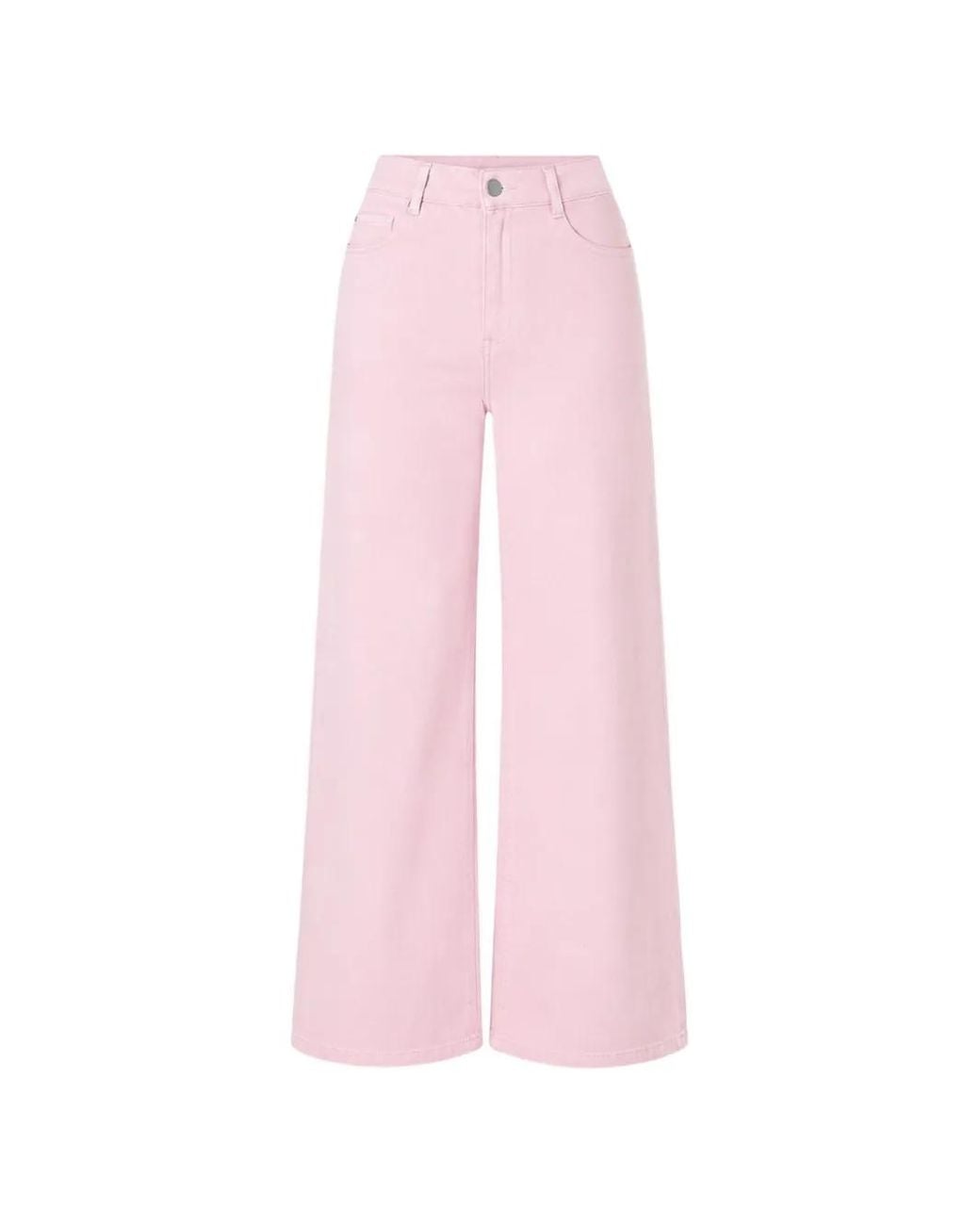 SOEUR & FRÈRES Pink Le Wide Leg Jeans