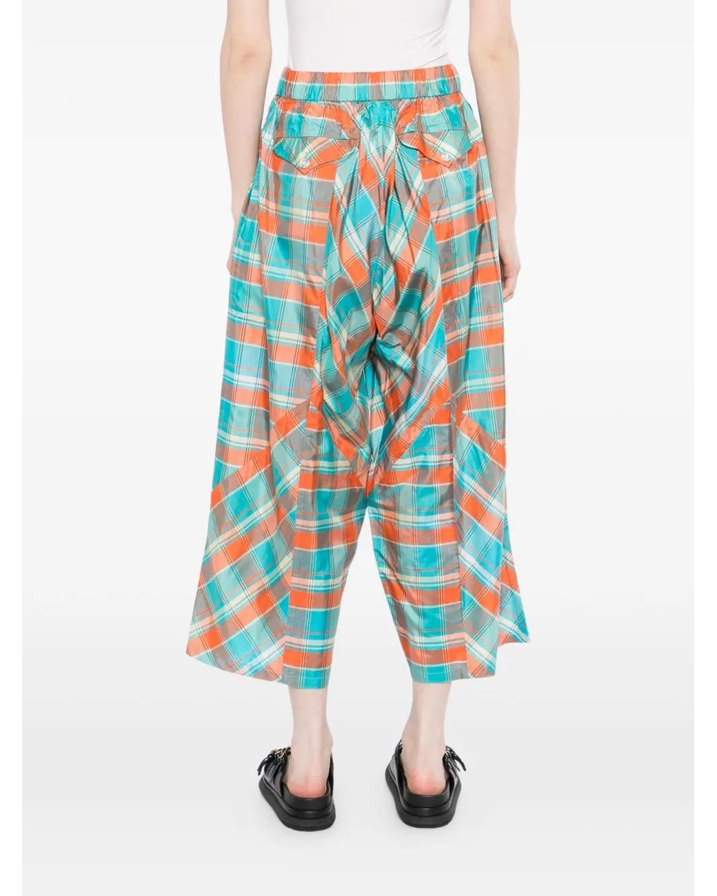 PENULTIMATE Blue Checked Trousers