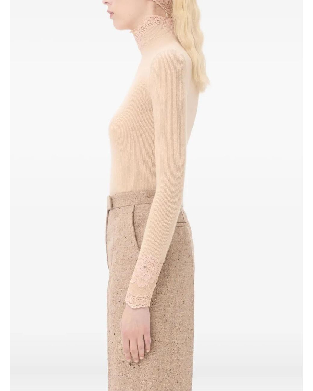 Valentino Garavani Natural Cashmere Jumper