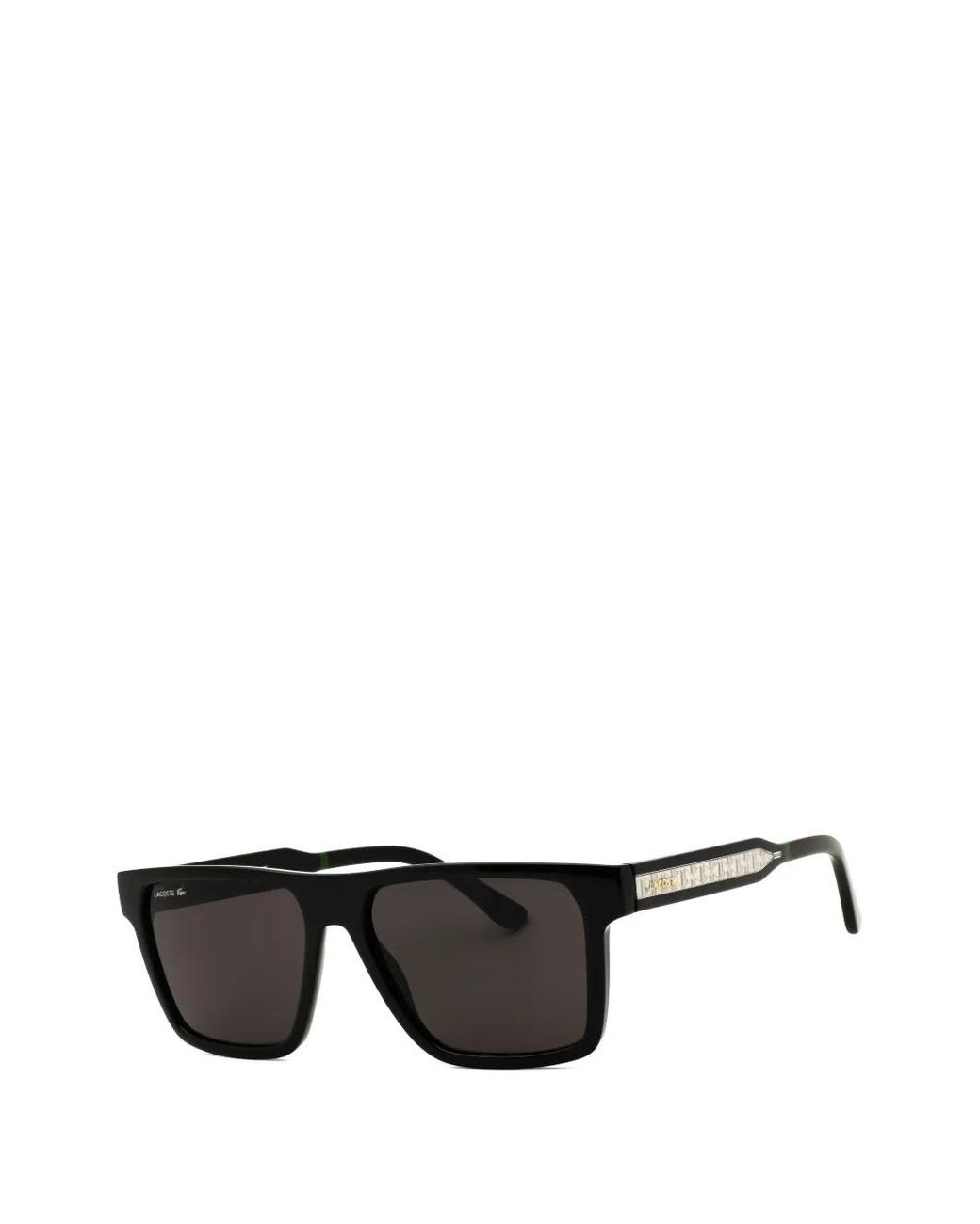 Lacoste Black Square-Frame Sunglasses for men