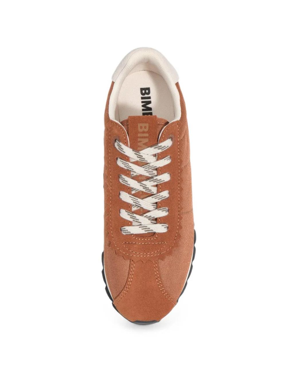 Bimba Y Lola Brown Baskets 13 18 Retro Couleur Burnt