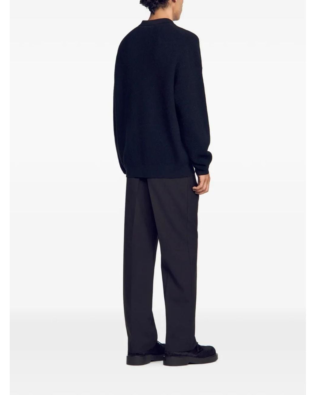 Polo di Sandro in Black da Uomo