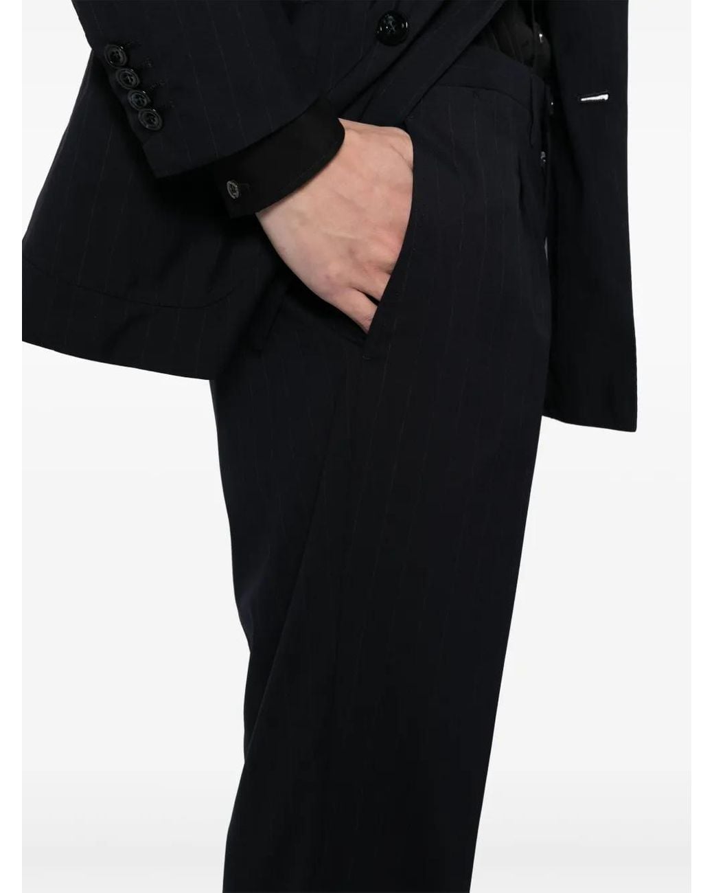 Costume Rayé Kiton pour homme en coloris Blue