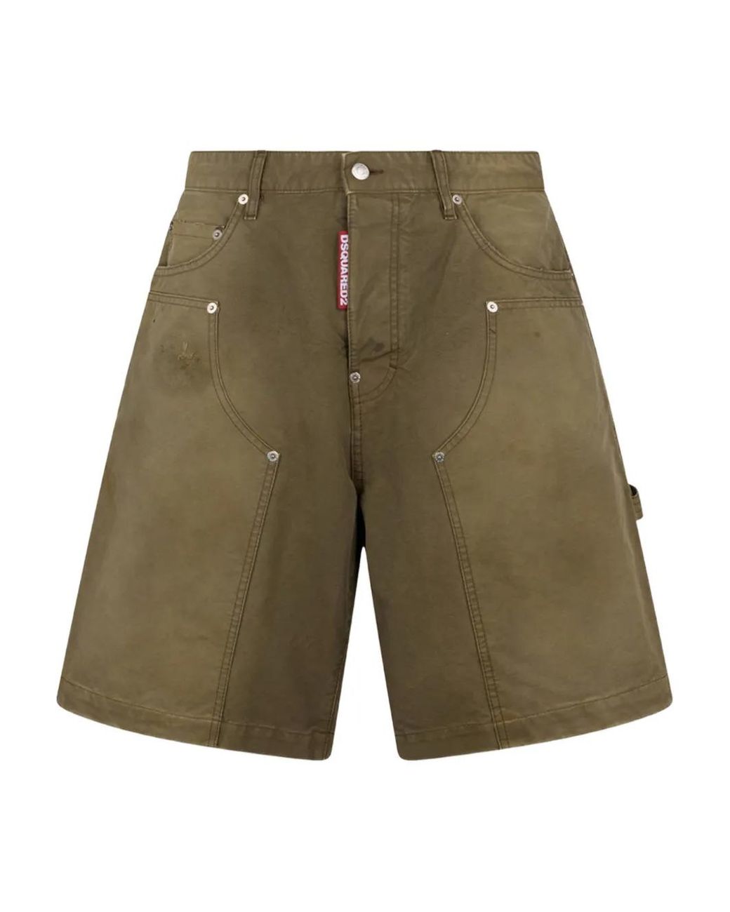 DSquared² Green Short Carpenter for men