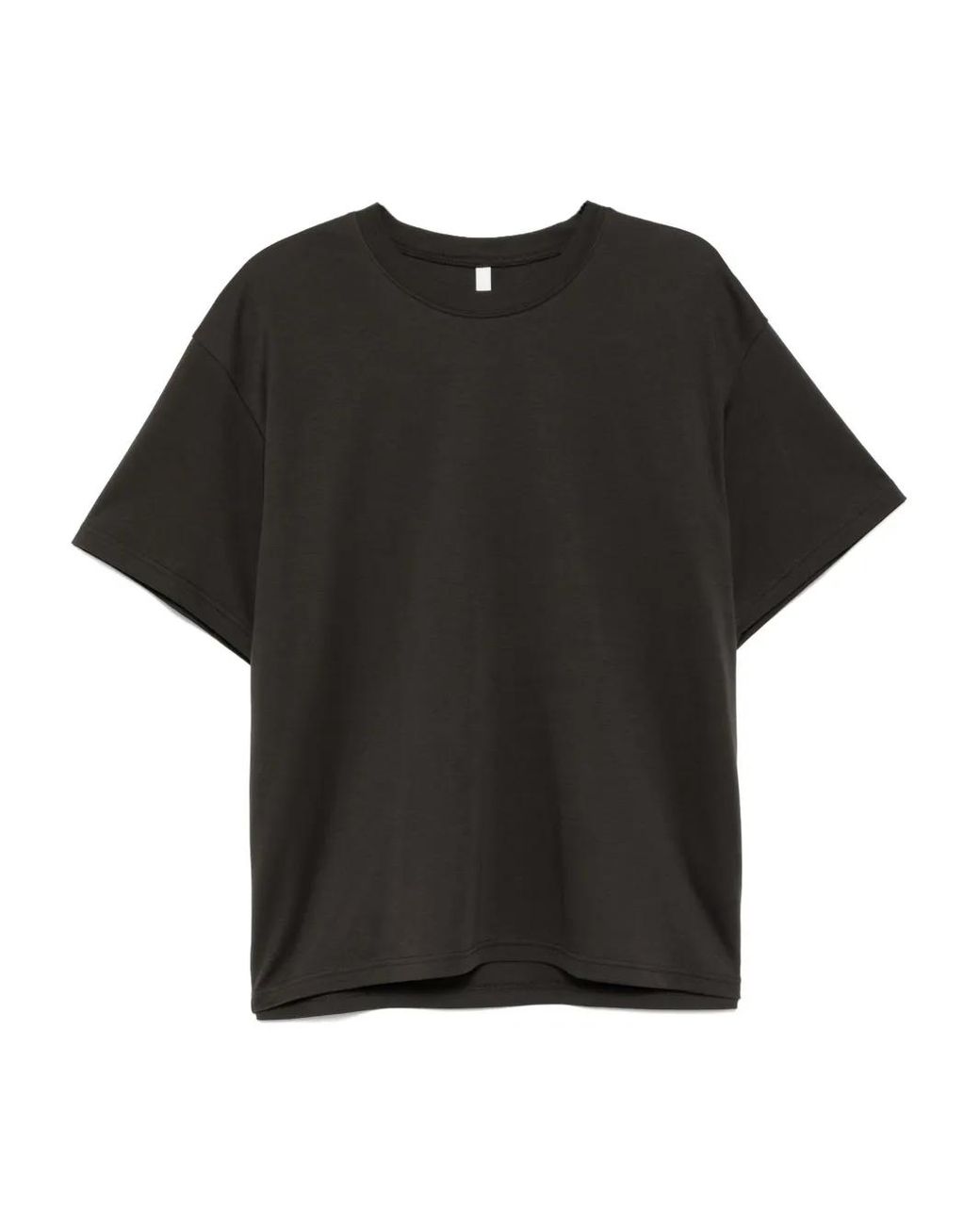 Attachment Black Cotton T-Shirt for men