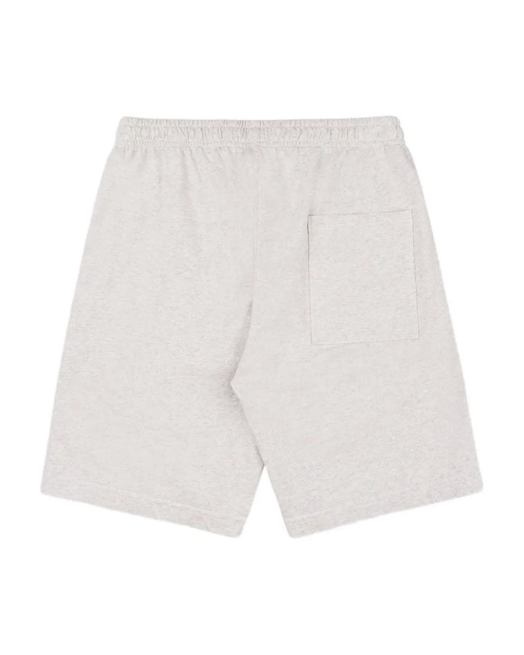 Sporty & Rich White Patch Pocket Drawstring Shorts