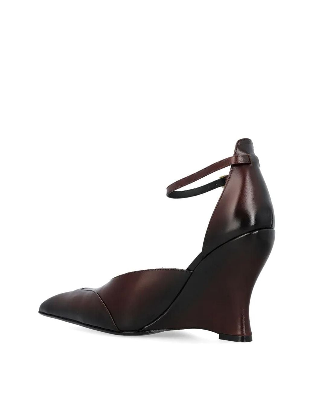 KNWLS Brown Pointed Pumps