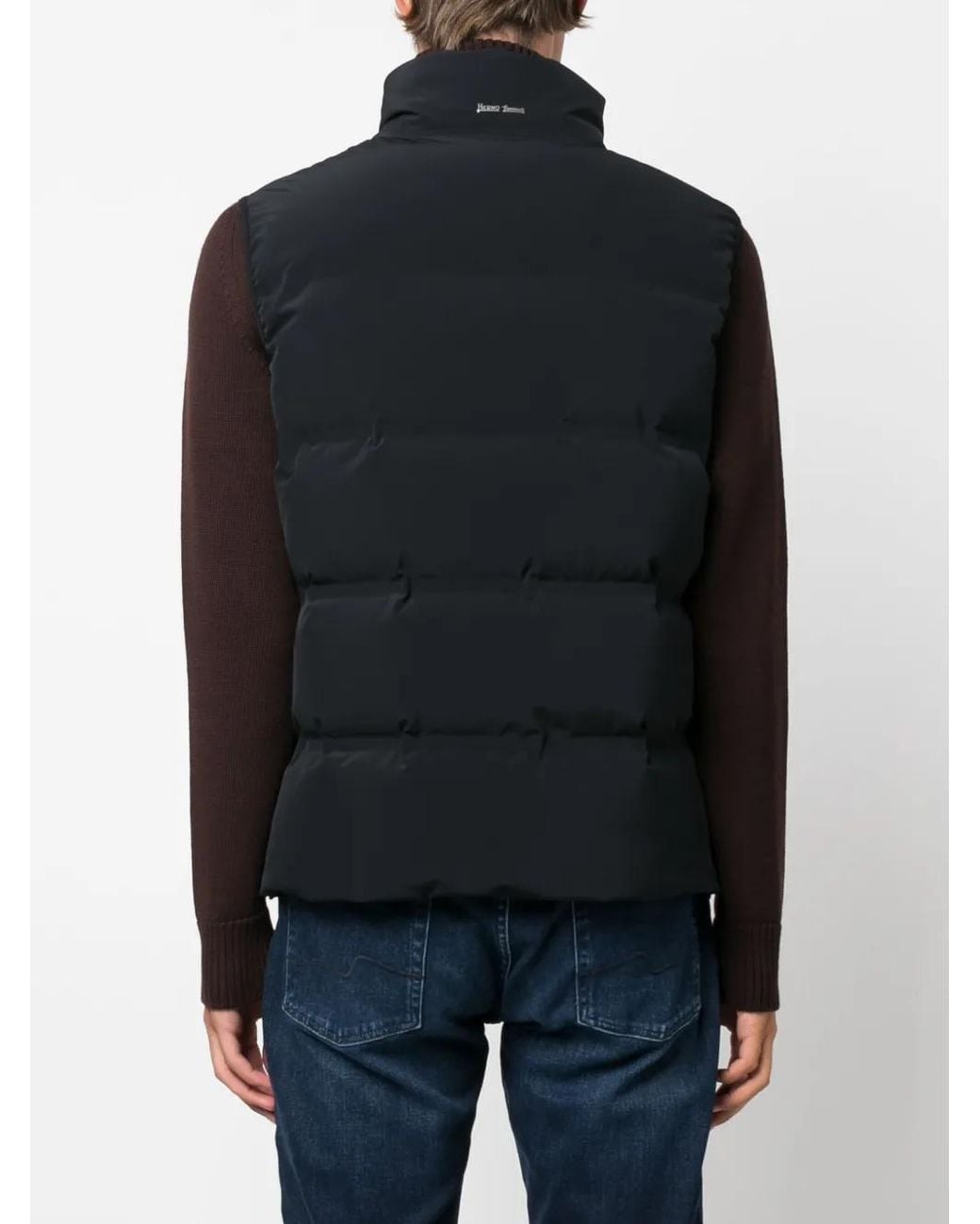 Herno Black Elegant Jacket For for men