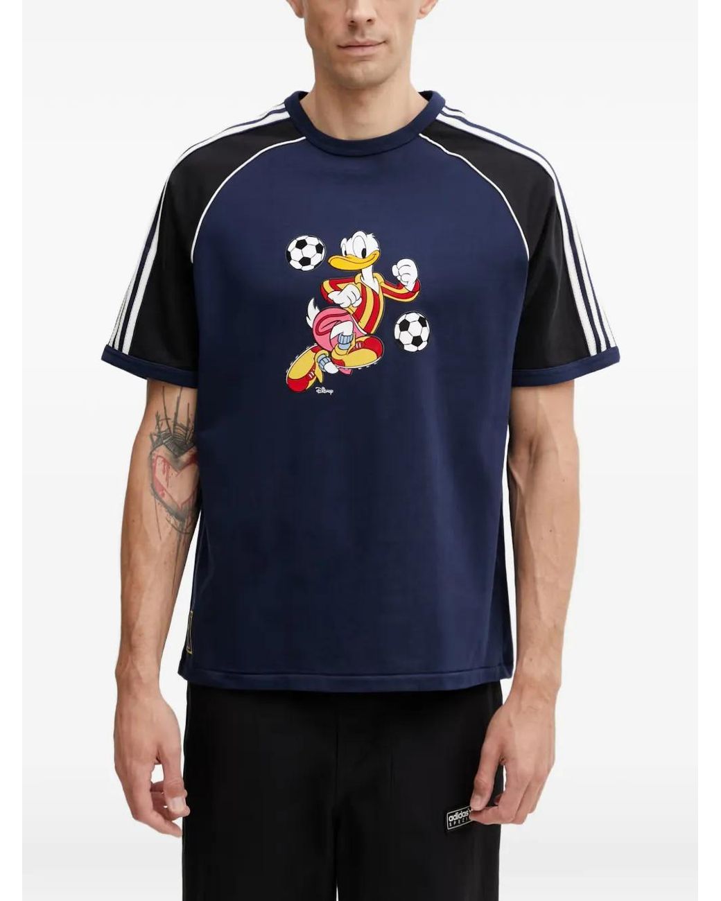 Adidas Blue Brain Dead Disney T-Shirt for men