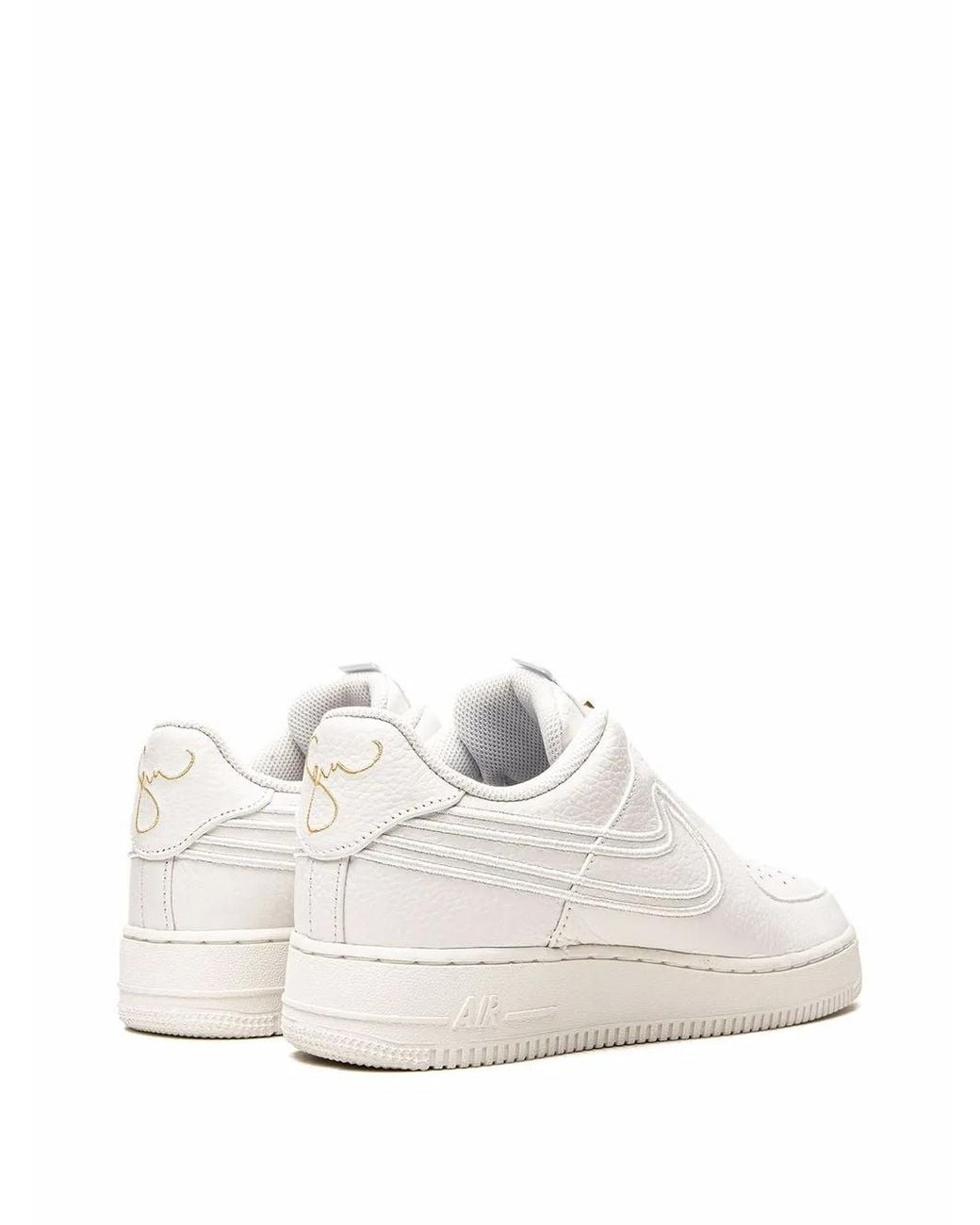 Nike White X Serena Williams Air Force 1 Low Lxx "Summit" Sneakers