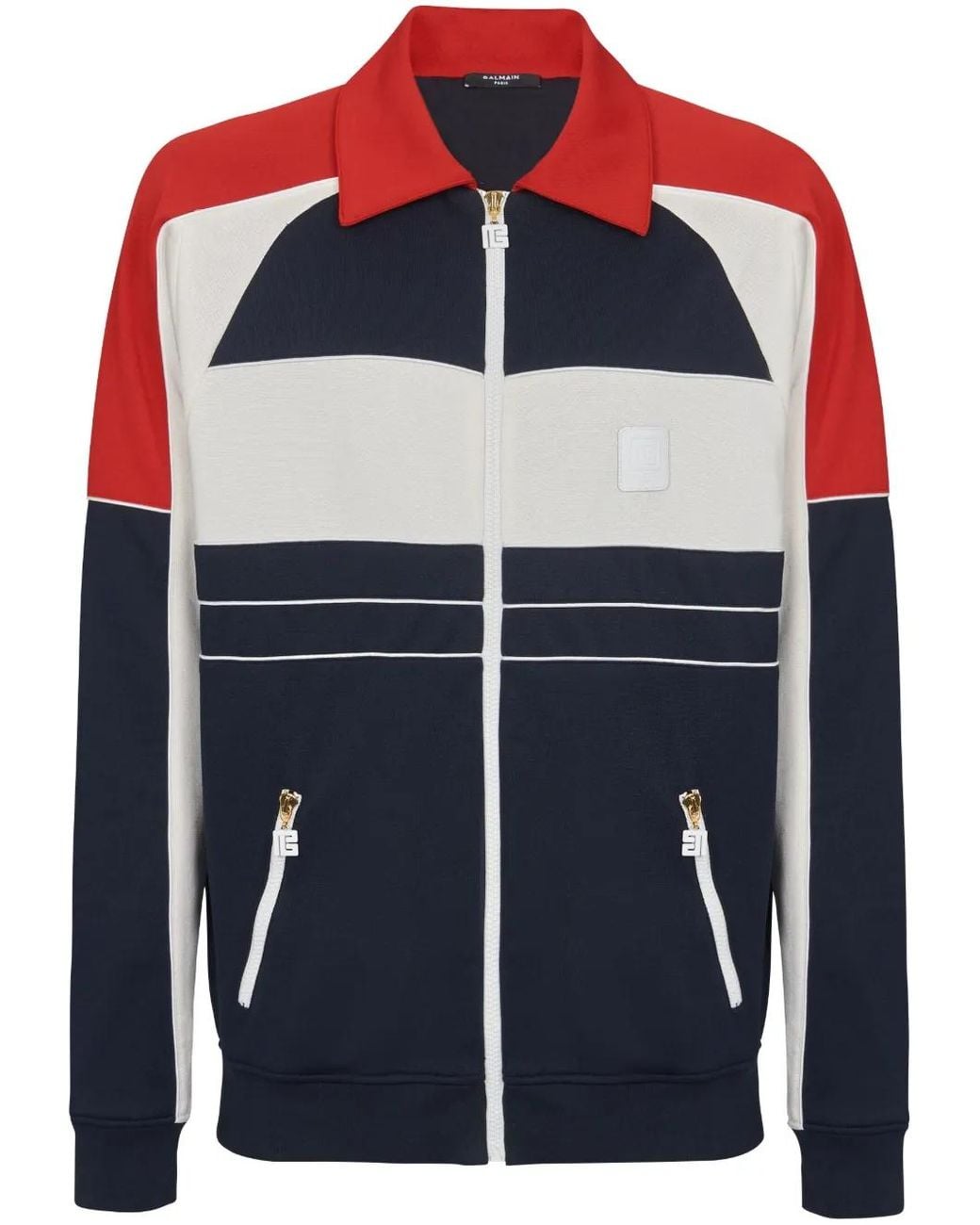 Balmain Denim Jack in het Blue voor heren