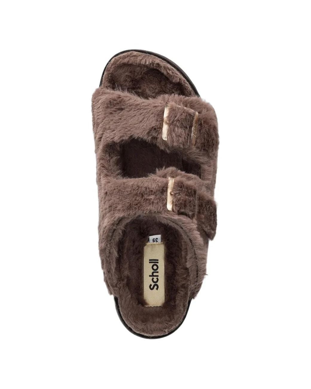 Scholl Brown Belle Sandals