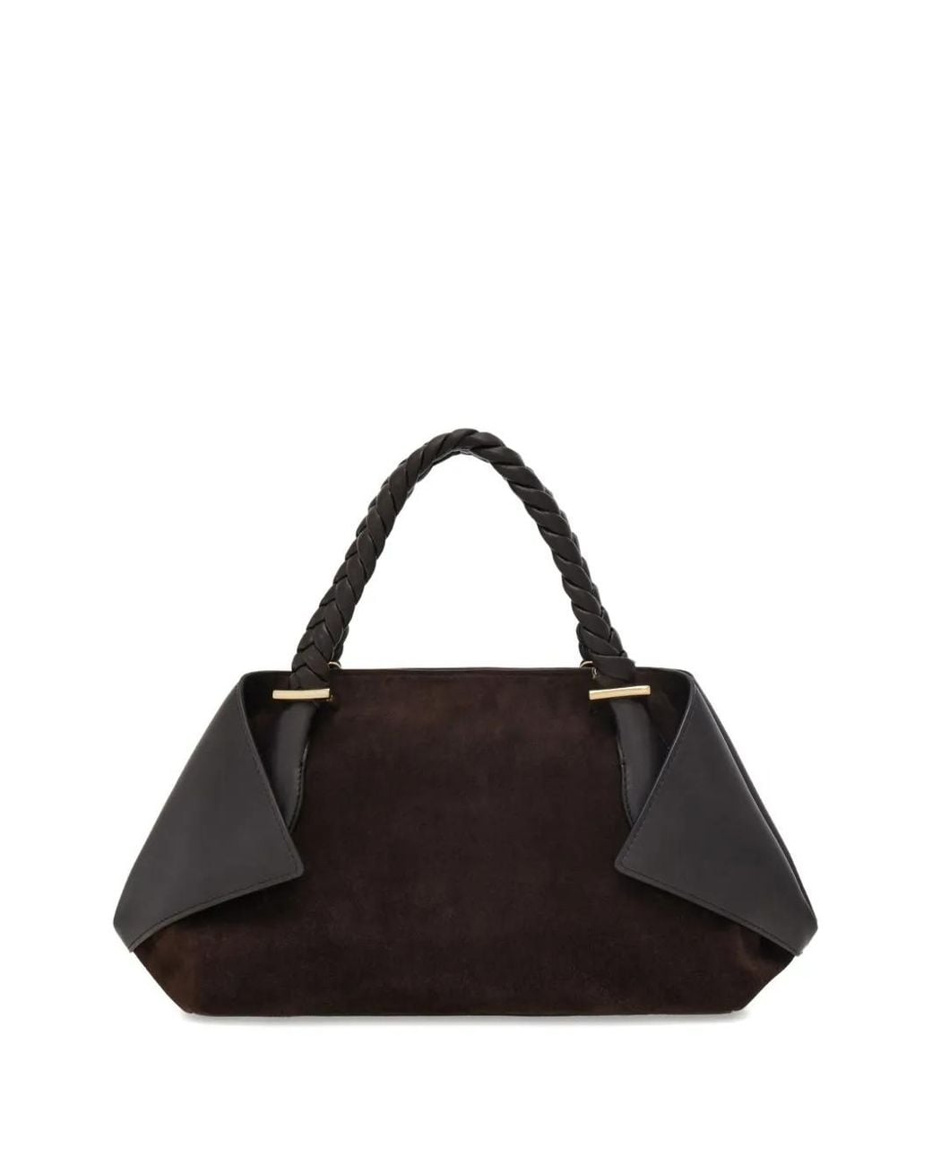 Ferragamo Black Medium Folded Shoulder Bag
