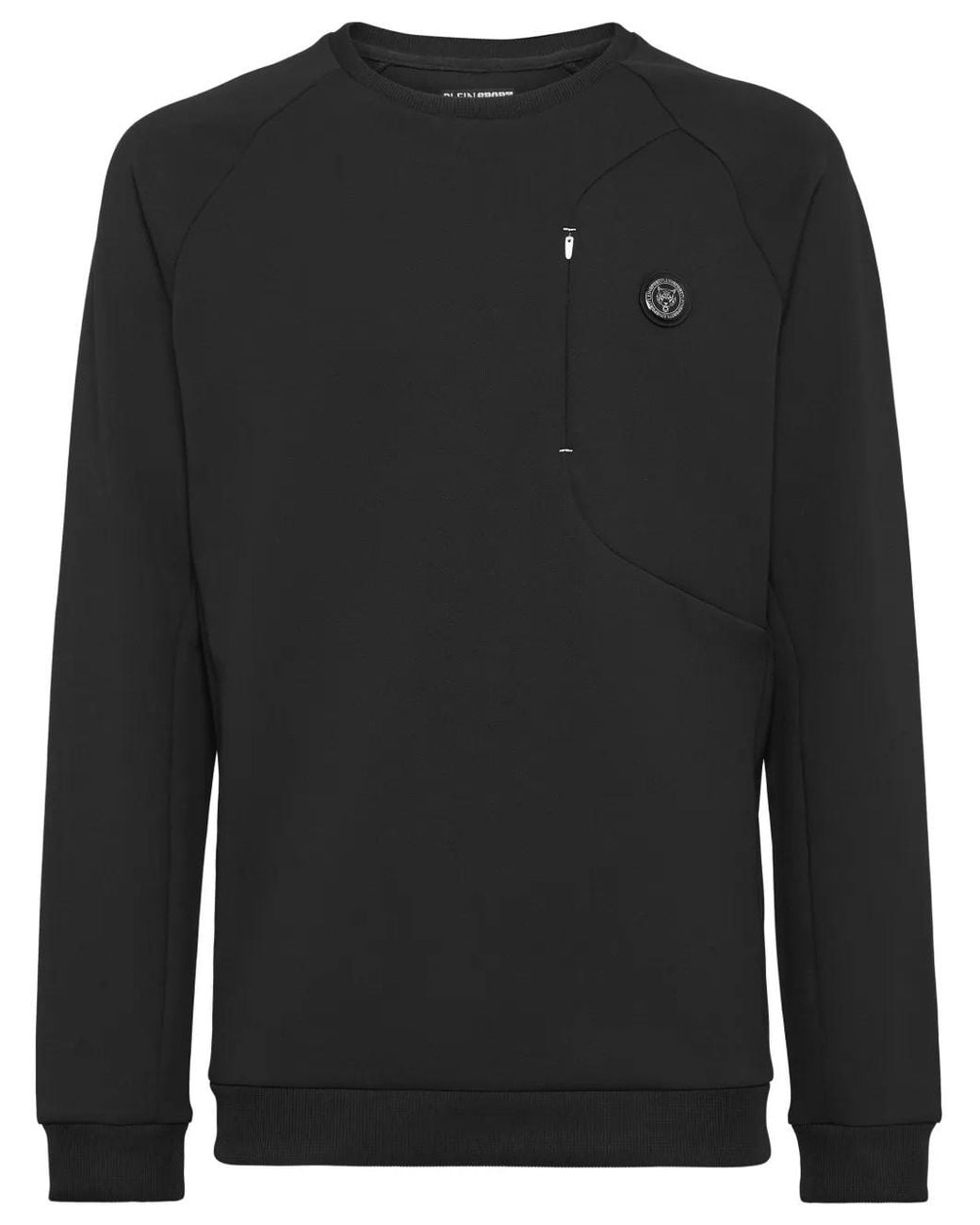 Philipp Plein Black Racing Sweatshirt for men