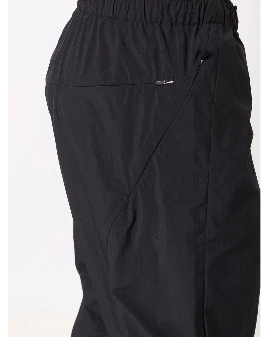 Y-3 Blue Ruched Track Pants for men
