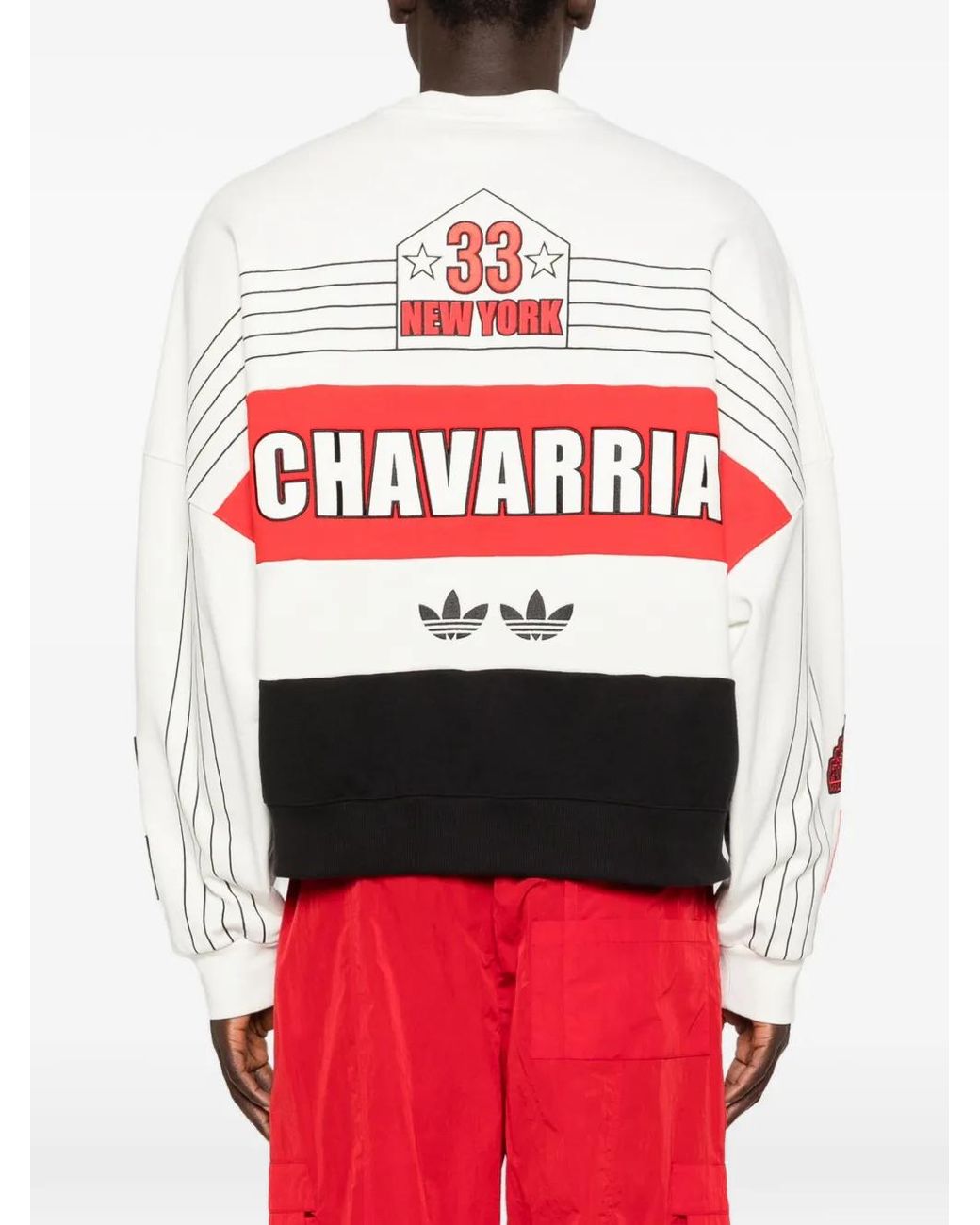 adidas X Willy Chavaria クルーネック セーター レッド | Lyst