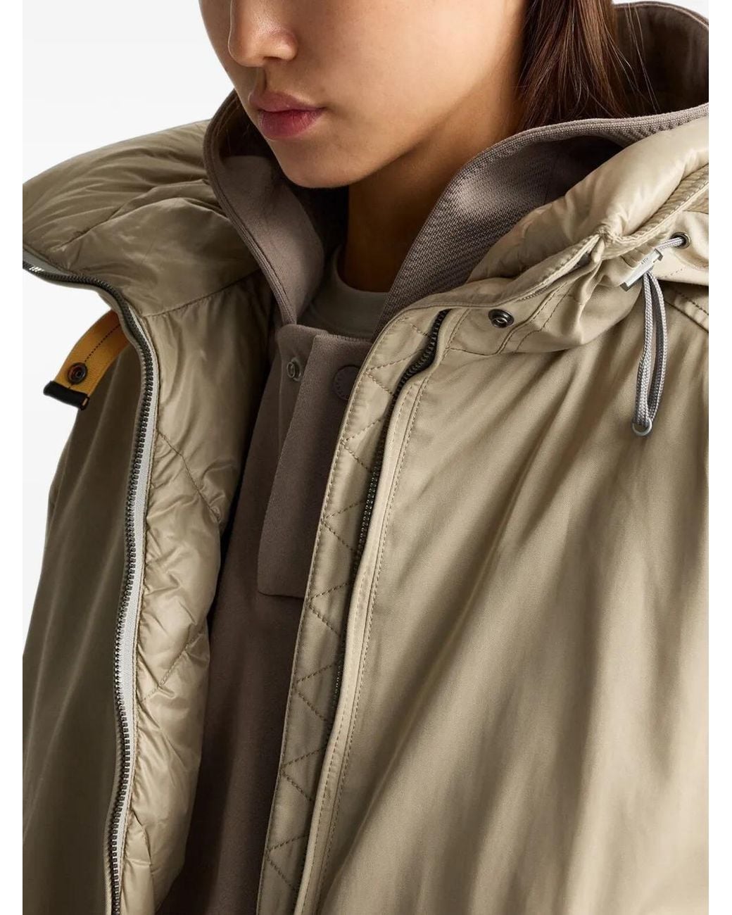 Parajumpers Natural Naadz Hooded Bomber Jacket