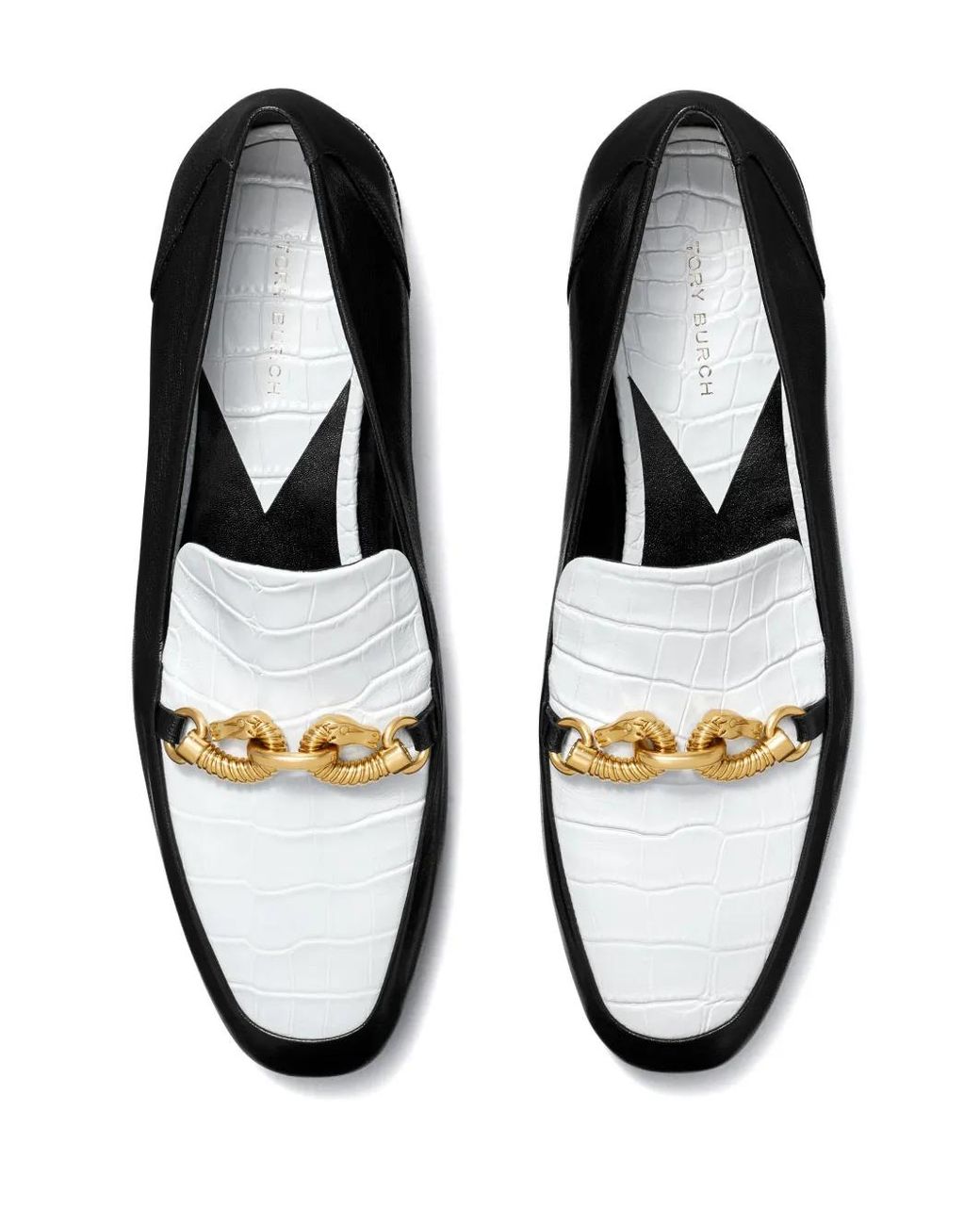 Tory Burch Black Jessa Loafers