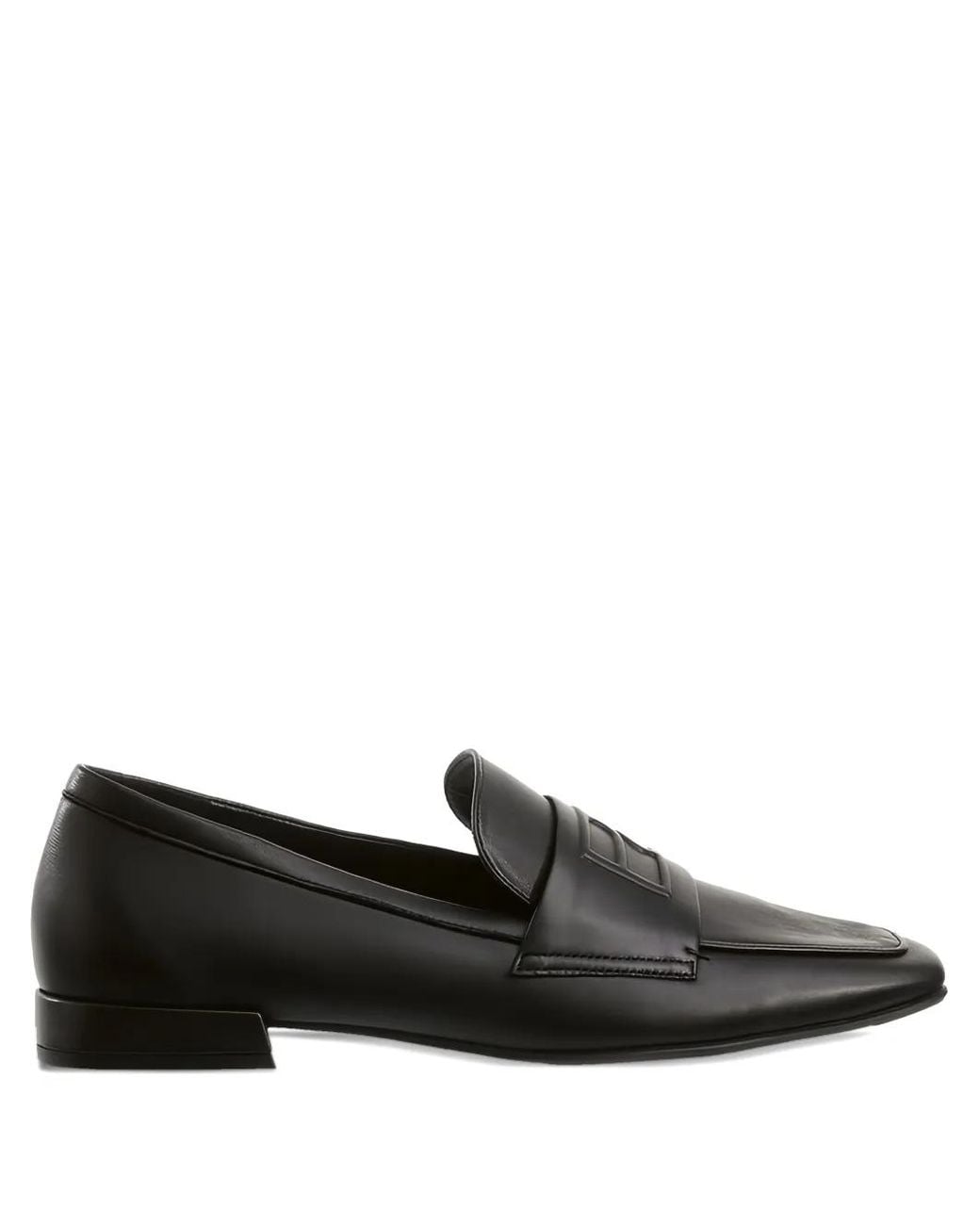 Högl Black Sue Leather Loafers