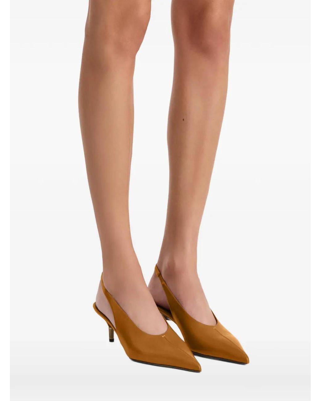 Khaite Natural Bella Low Pumps