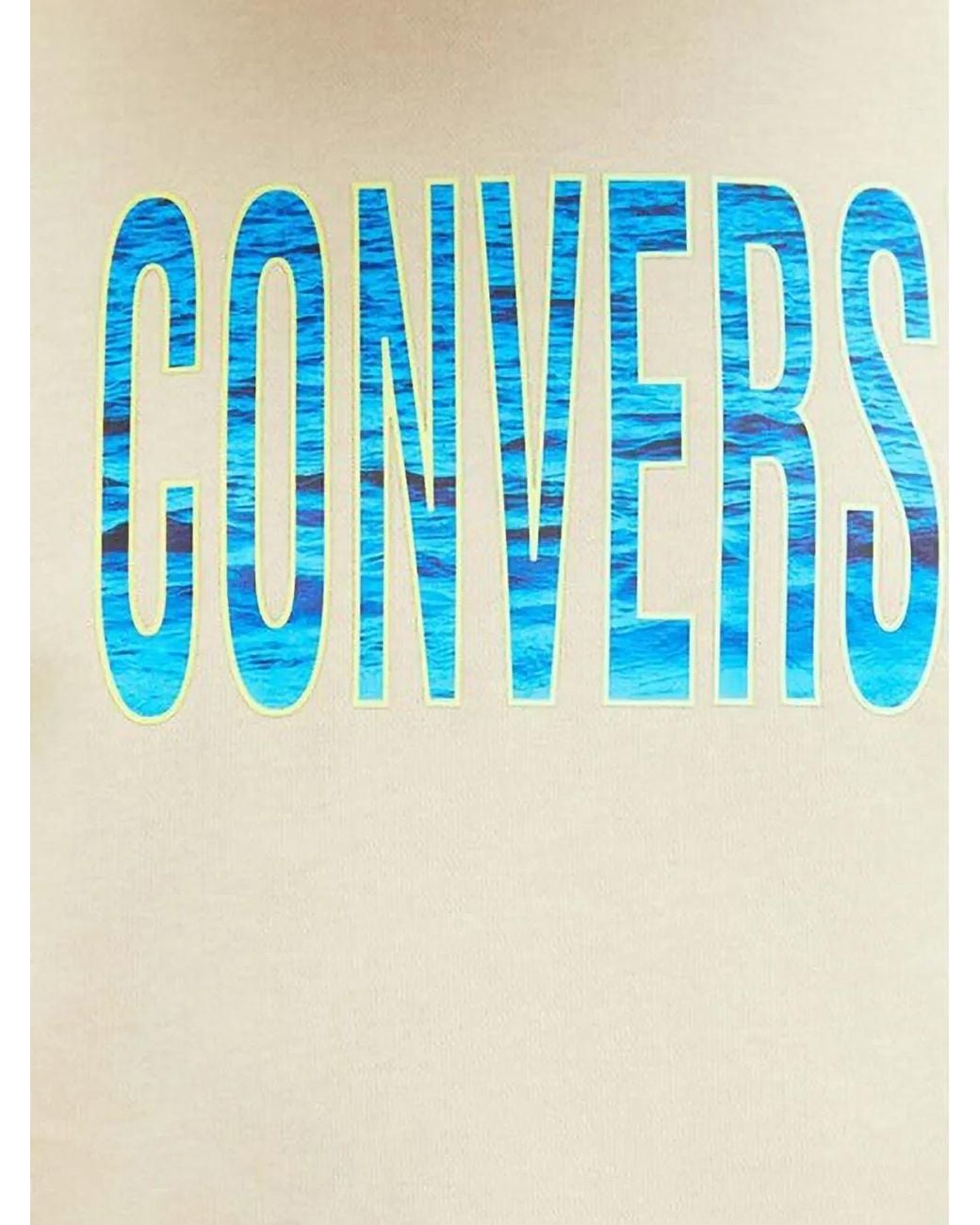 Converse Natural Logo-Print Hoodie for men