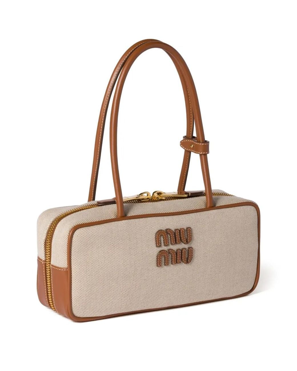 Borsa Tote Beau di Miu Miu in Pink