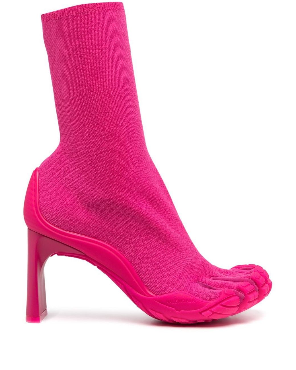 Balenciaga Split-toe Pull-on Booties in Pink | Lyst