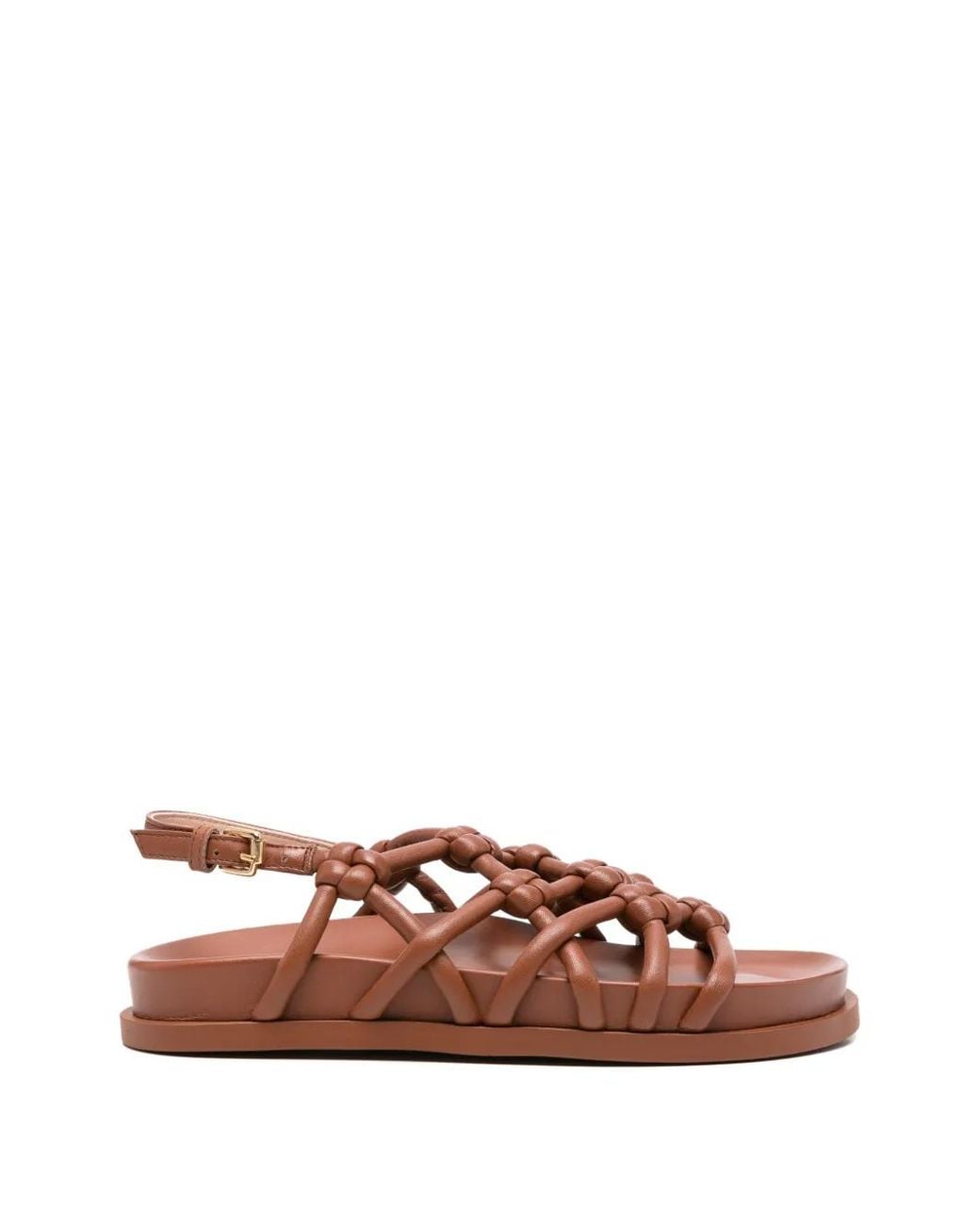 Agl Attilio Giusti Leombruni Brown Knots Sandals