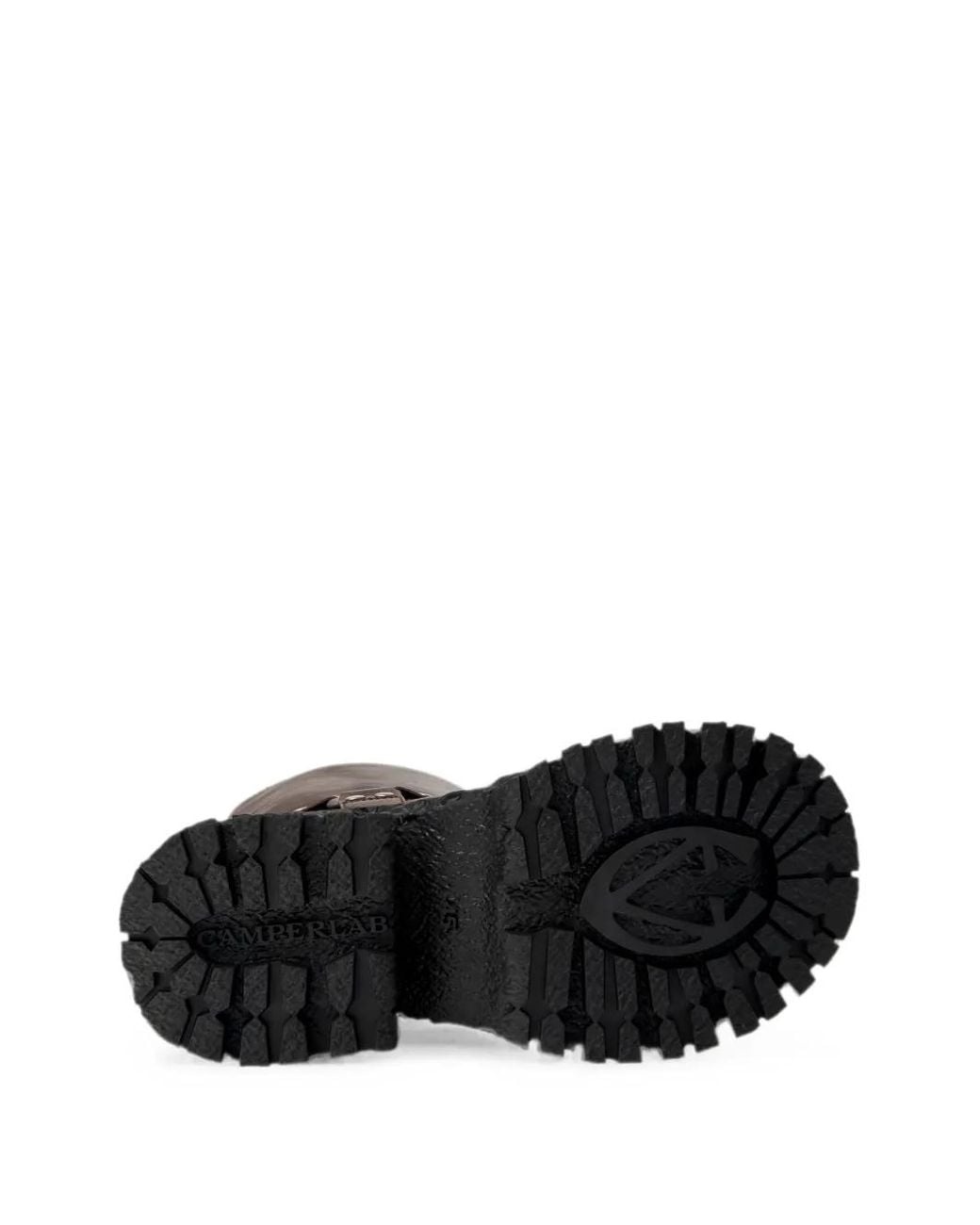 CAMPERLAB Brown Terroso Leather Biker Boots