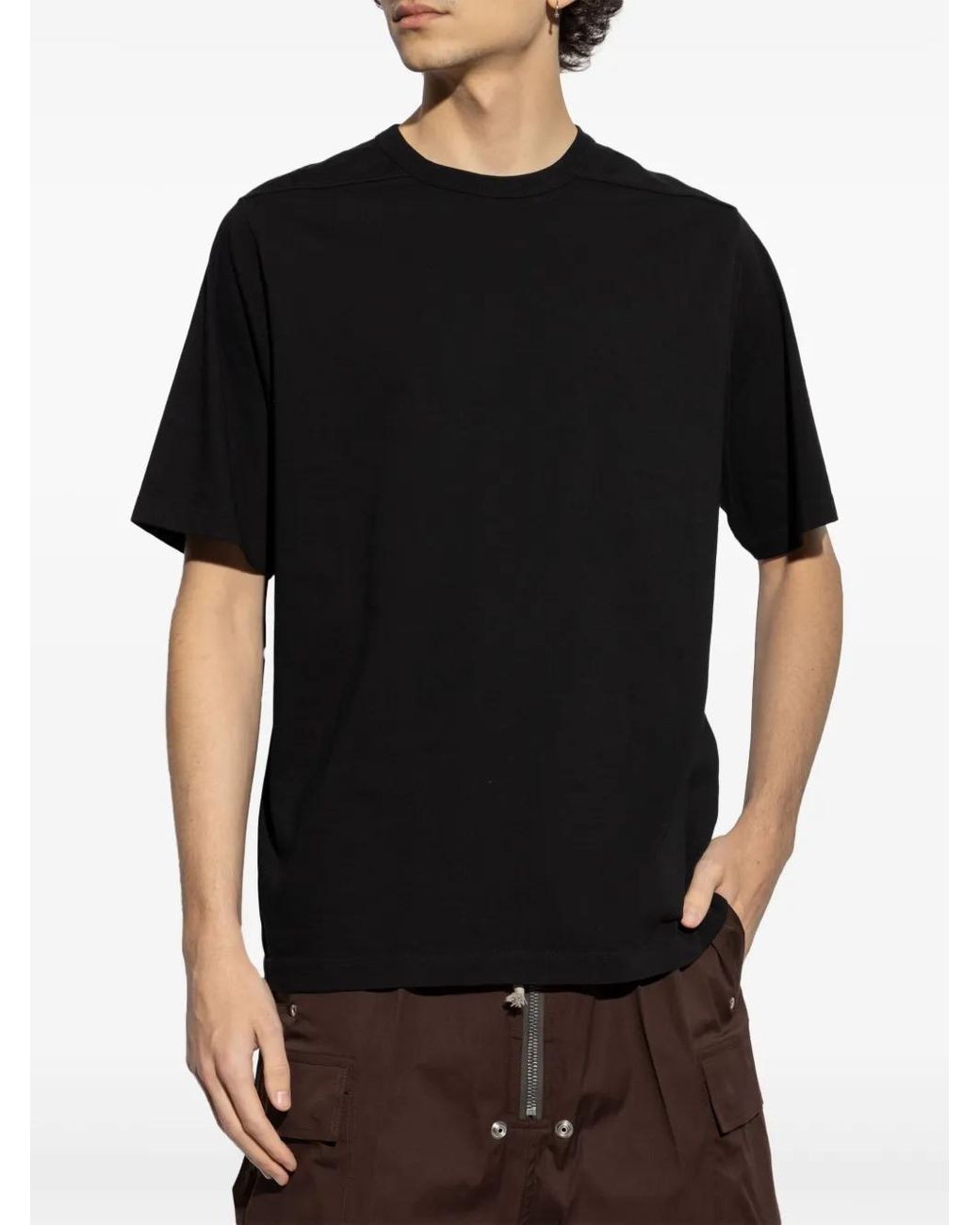 【関税&送料込み】Rick Owens Brad T T-Shirt Rick Owens Brad T T-Shirt in Black for Men | Lyst