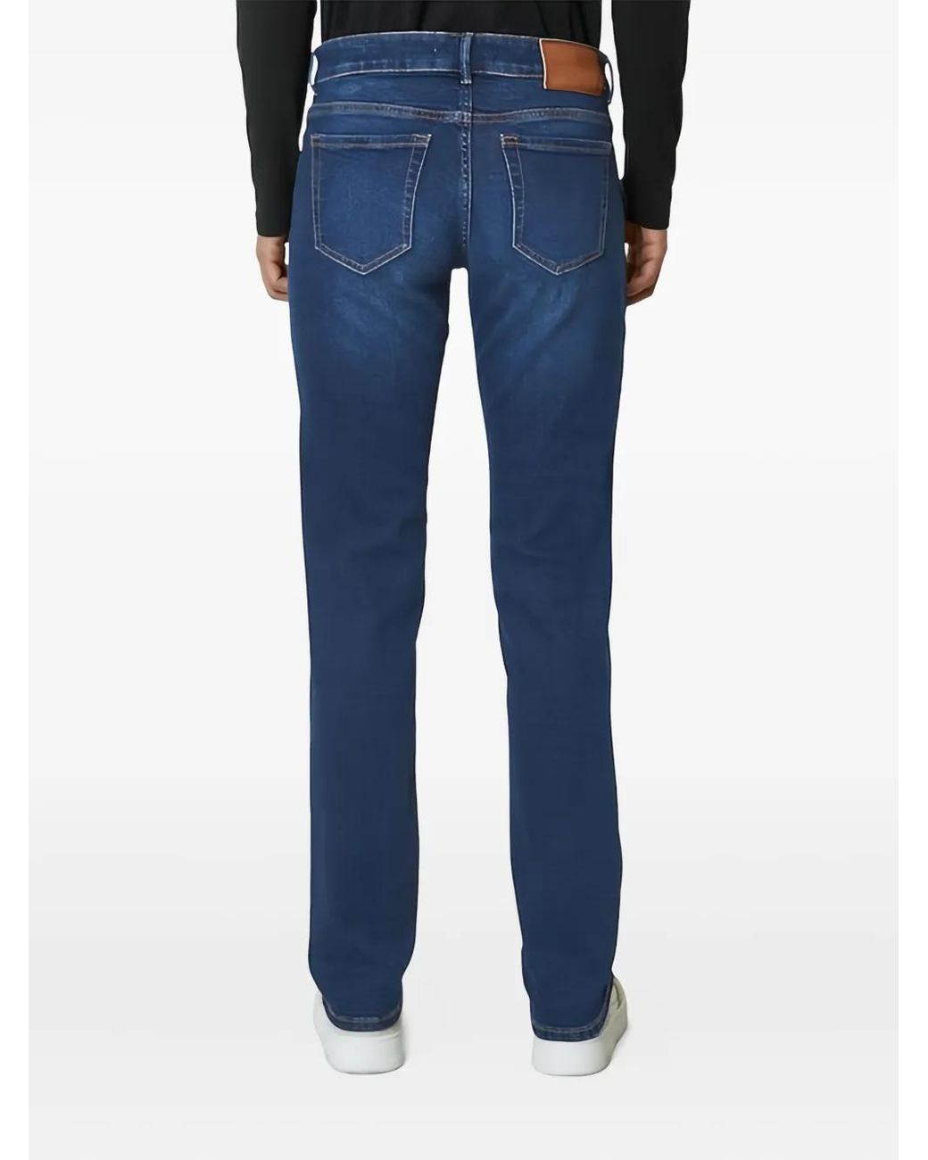 Marc O' Polo Blue Logo-Patch Jeans