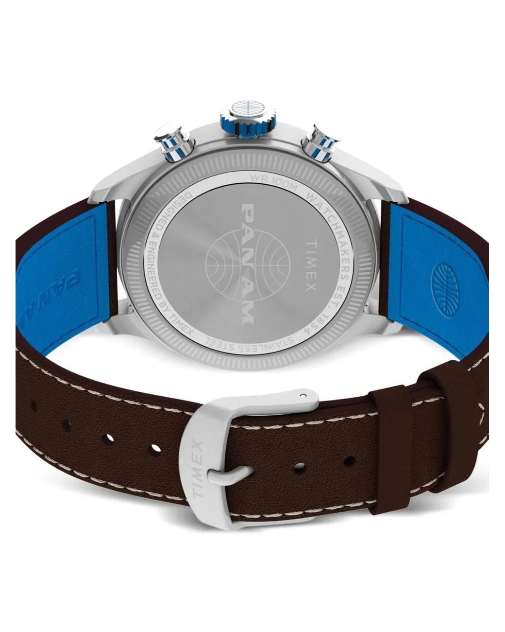 Timex White X Pan Am Waterbury Ace 41Mm for men