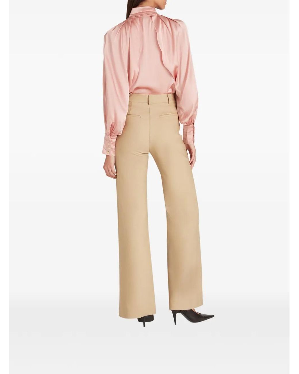 Violante Nessi Natural Francis Flared Trousers