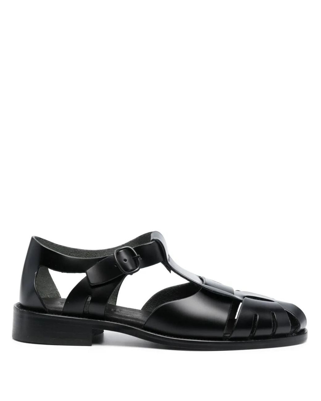 Hereu Black Pesca" Sandal