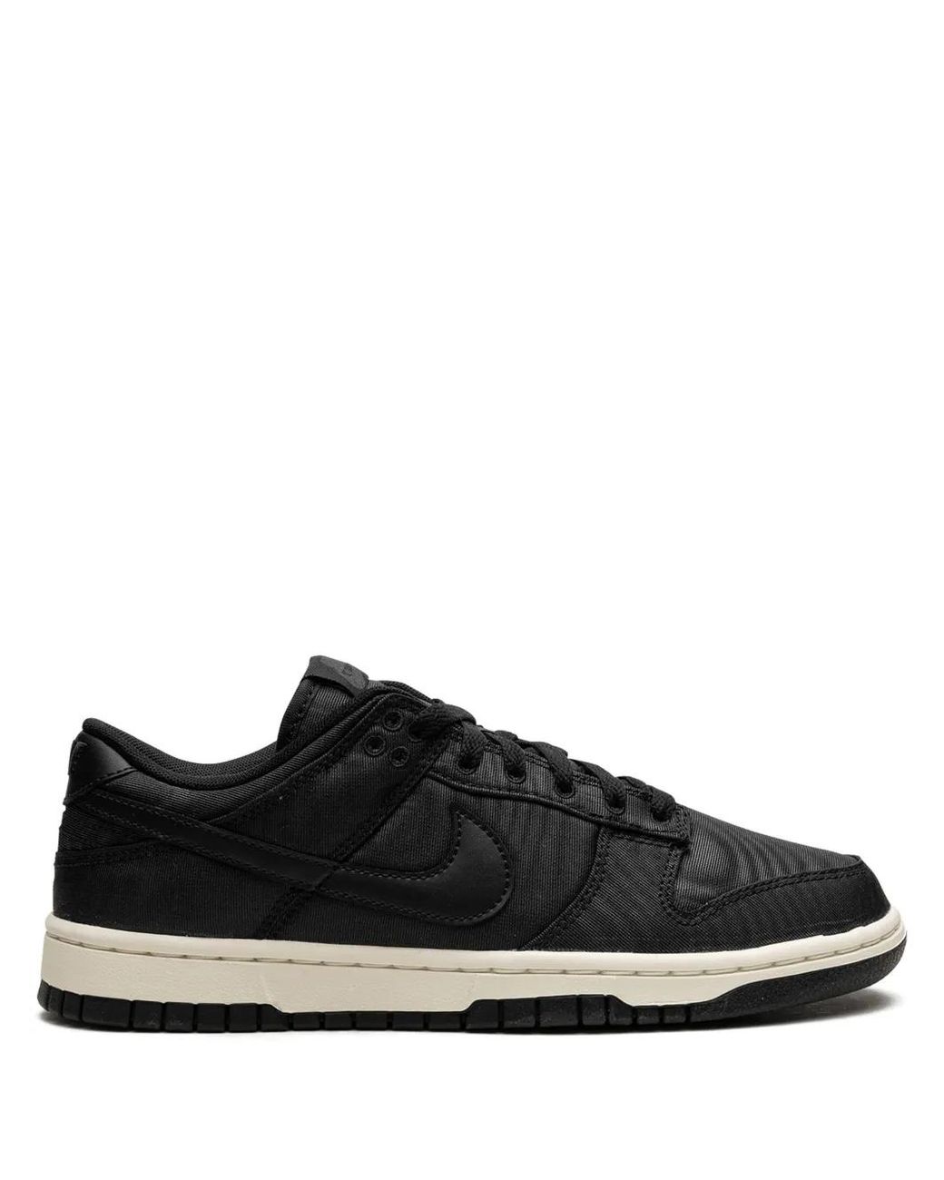 Nike Black Dunk Low Retro Prm Canvas" Sneakers
